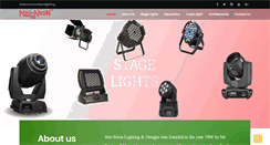 Desktop Screenshot of neo-neonlightdesigns.com